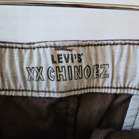 Levi's Men's XX Chino EZ Taper Brown Drawstring Pants Size XXL - Picture 4 of 10